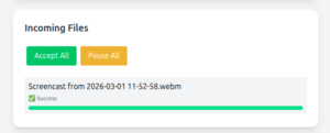File Transfer Success